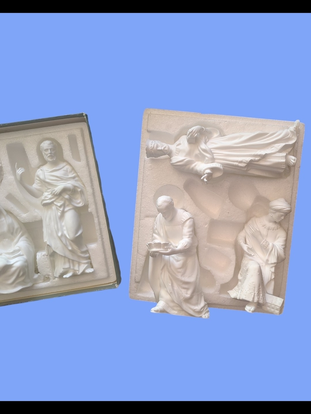 Lenox The Nativity 6-Piece Bisque Porcelain Figurine Set with Original Boxes